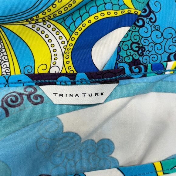 Trina Turk Ipanema French Riviera Swim Cover-up Tunic Dress Size Small D049 -7 - Picture 5 of 15